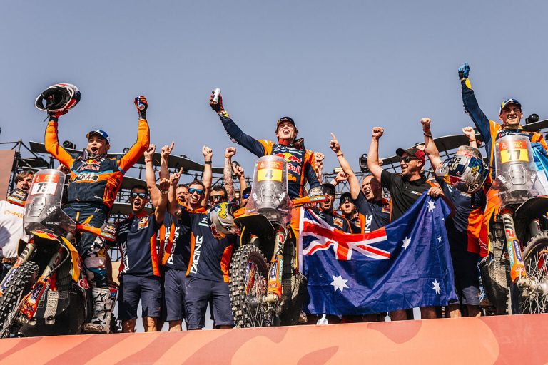 DANIEL SANDERS AND KTM WIN THE 2025 DAKAR RALLY