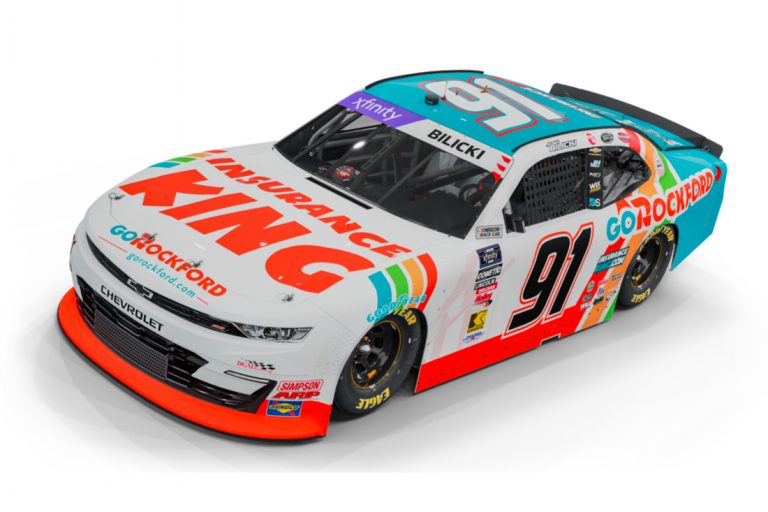 Insurance King & GoRockford Team-Up to Sponsor Josh Bilicki at Rockingham Speedway